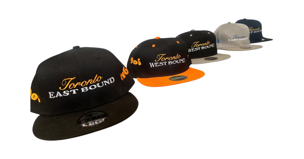 Toronto east/westbound hats