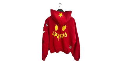 Haven Smile Hoodie – Red Gold Star