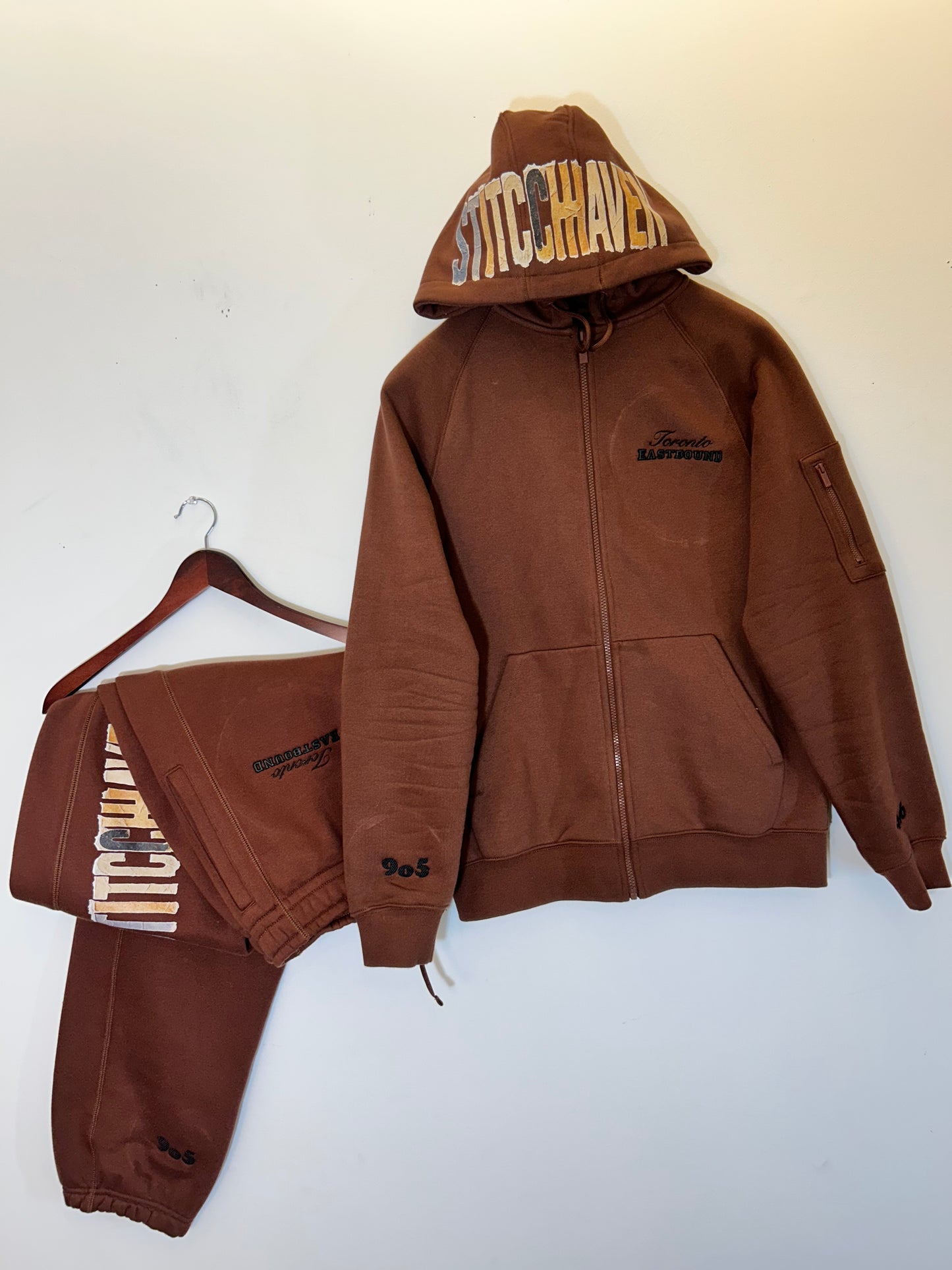 Toronto Eastbound Tracksuit – 416 & 905 Crest