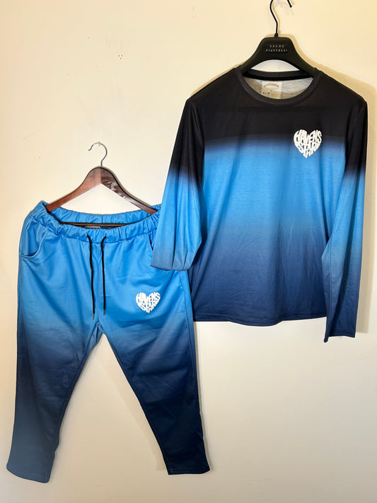 Haven Star Tracksuit – Sky Blue Two-Tone