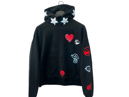 Haven Smile Hoodie – Red Rubber Crest