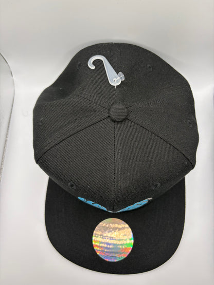 Haven Star Snapback – Black Blue Glow