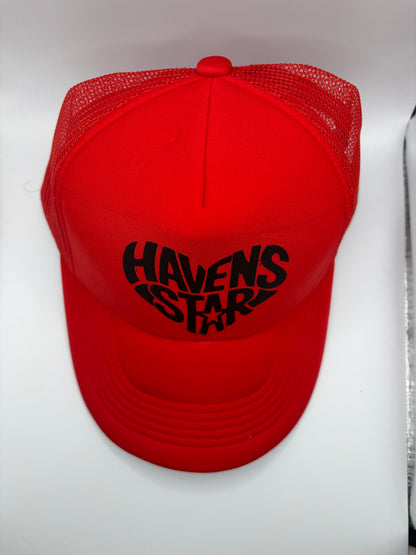 Haven Star Trucker – Red & Black Rubber