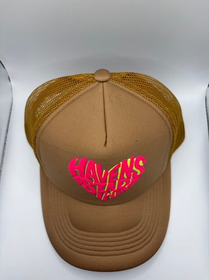 Haven Star Trucker – Blue Pink & Beige Reflector