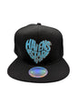 Haven Star Snapback – Black Blue Glow