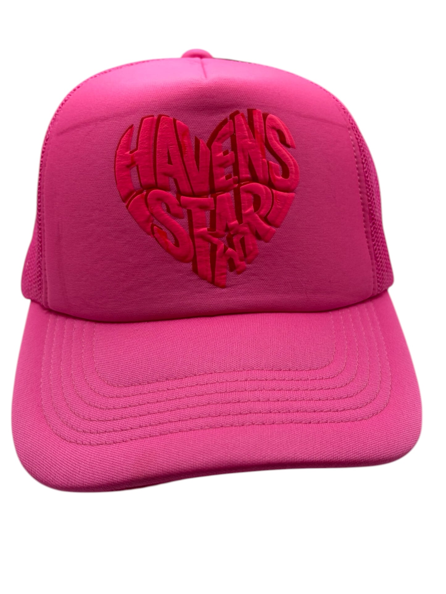Haven Star Trucker – Pink & Blue Puff