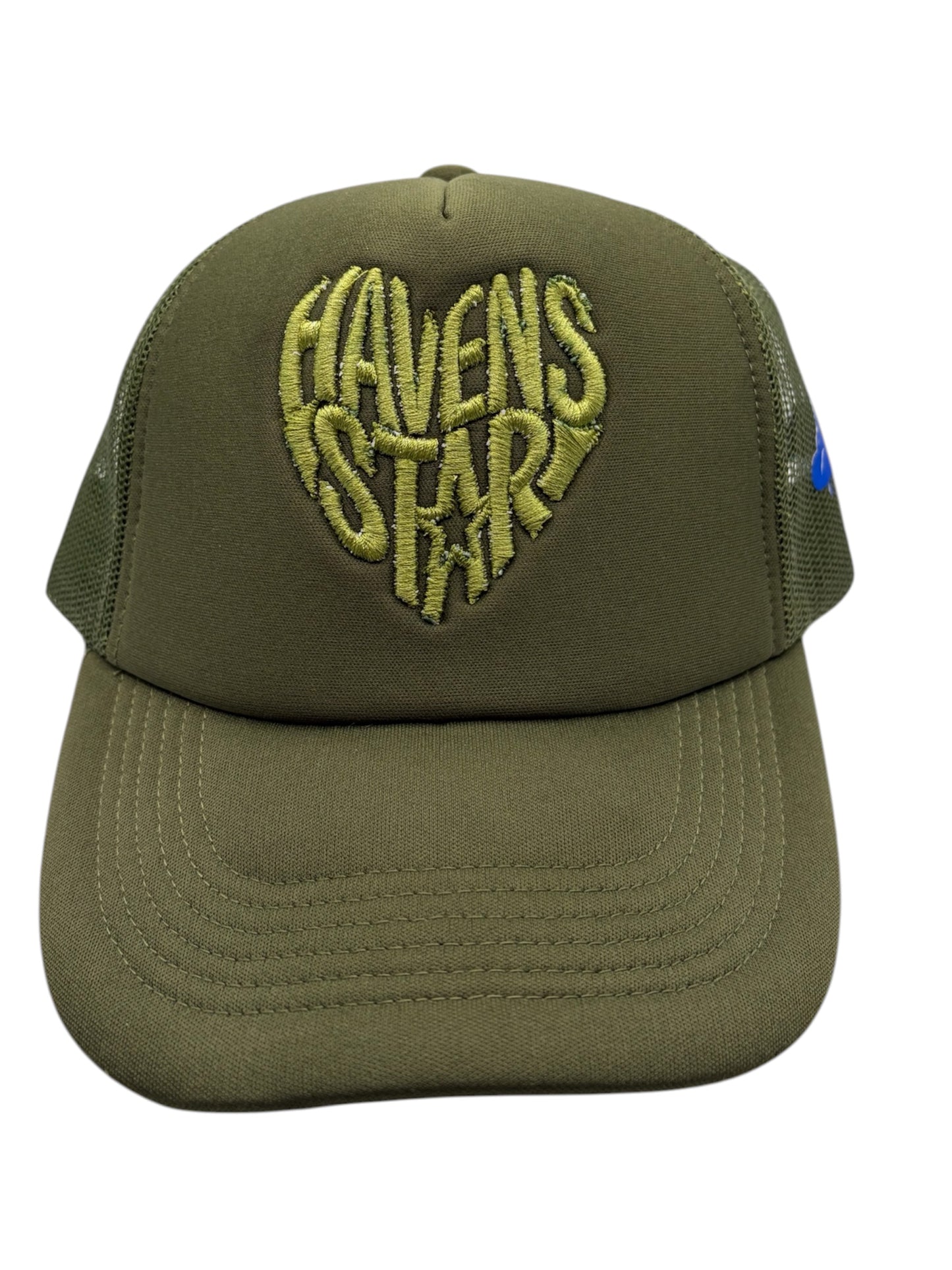 Haven Star Trucker – Forest Green Puff