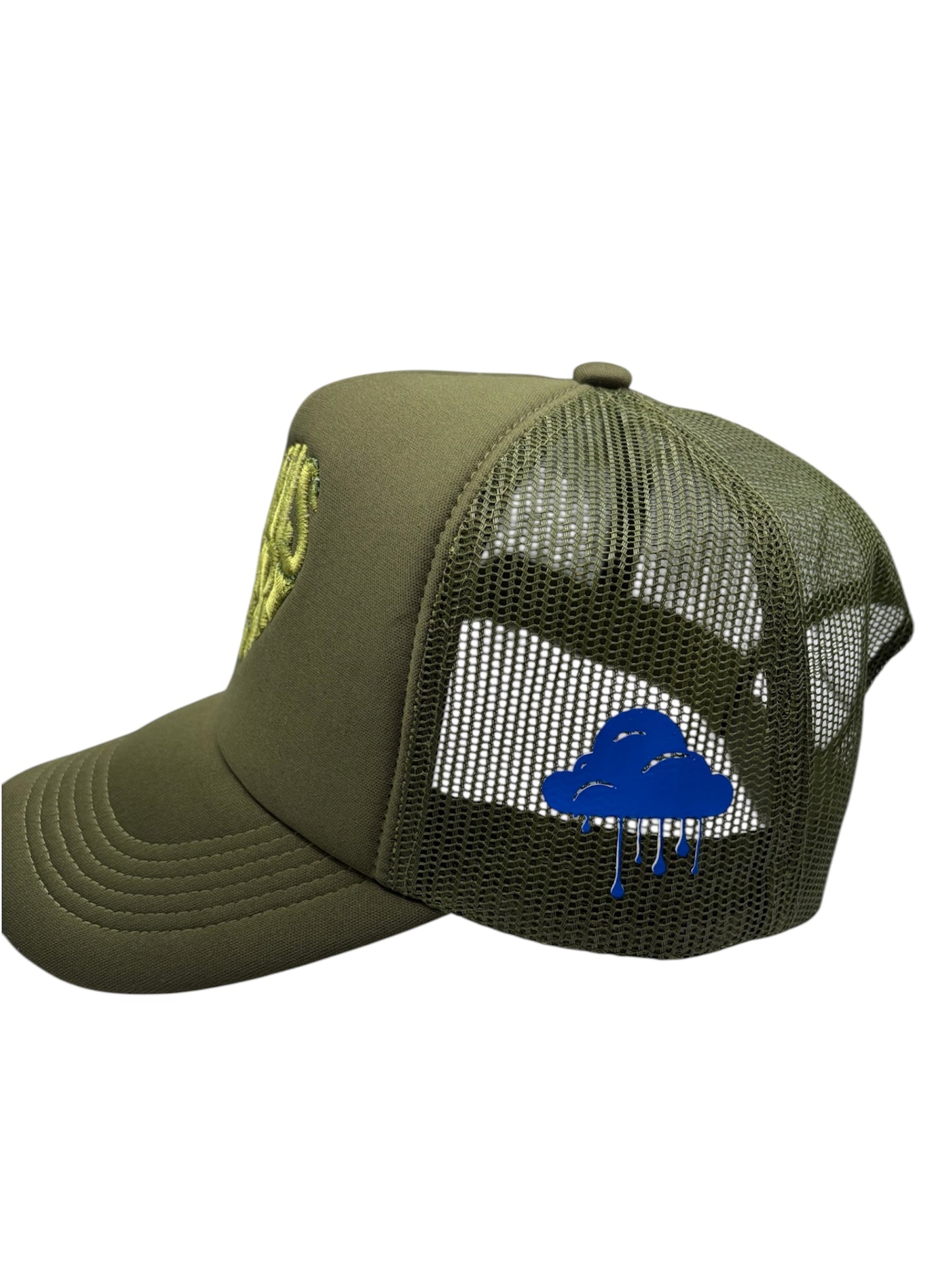 Haven Star Trucker – Forest Green Puff