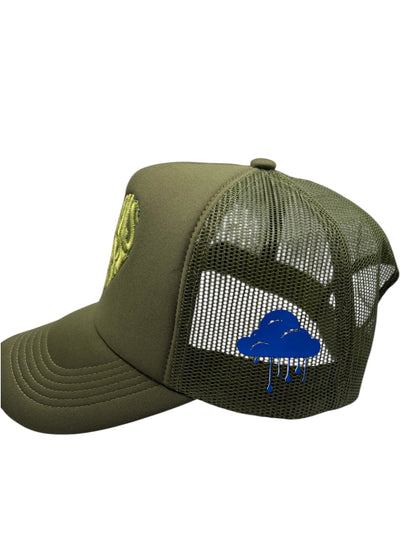 Haven Star Trucker – Forest Green Puff