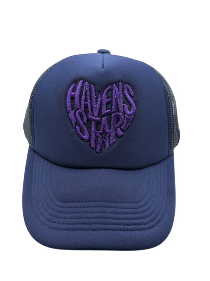 Haven Star Trucker – Pink & Blue Puff