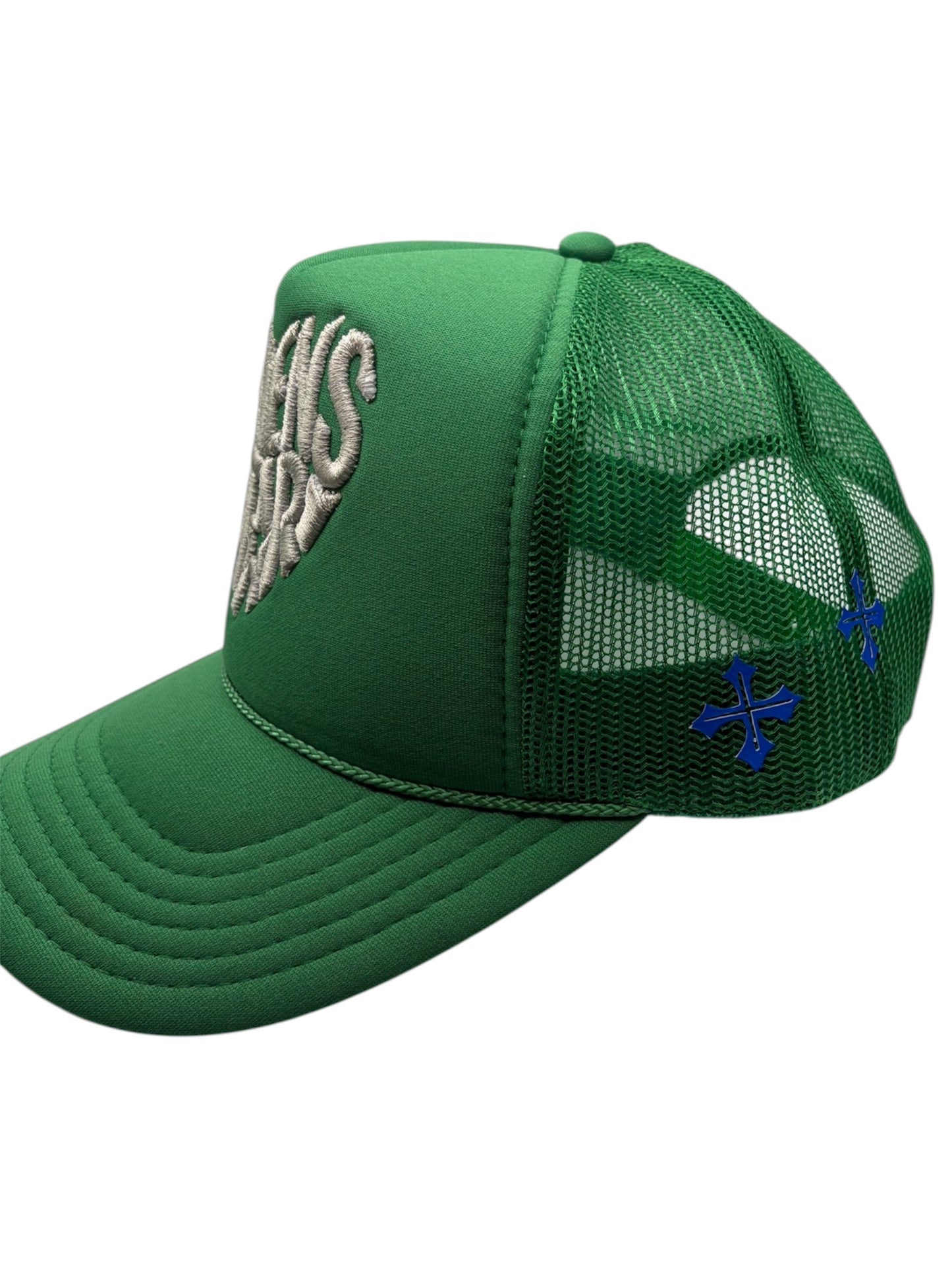 Haven Star Trucker – Forest Green Puff