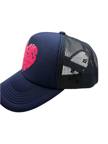 Haven Star Trucker – Blue Pink & Beige Reflector